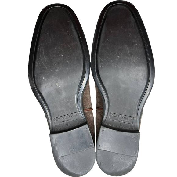 Aquatalia Brown Suede Chelsea Boots - Picture 7 of 7